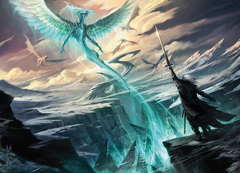Illustration for article titled Dragons Rule The Skies In The Latest Magic: The Gathering Expansion
